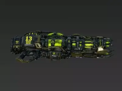 Venom Strike Gun 3D model