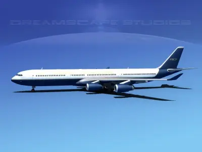 Airbus A340-600 Air Charter Intl 3D model