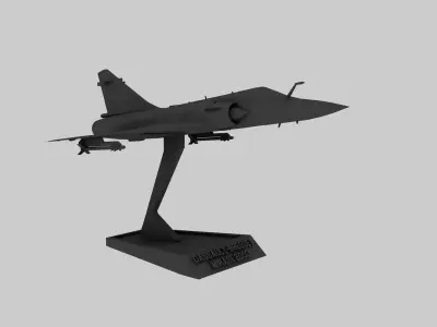 STL Dassault Mirage 2000 3D print model