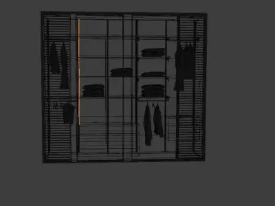 storage gun cabinet Free 3D model