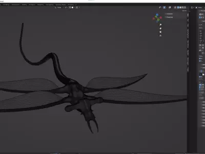 Qu - All Tomorrows - Low Poly Low-poly 3D model