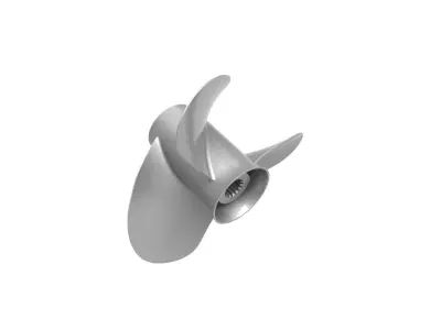 Outboard Propeller 3D print model