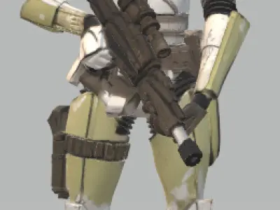 Star wars storm trooper 3D print model