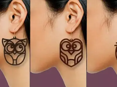 Owl set 3D print model