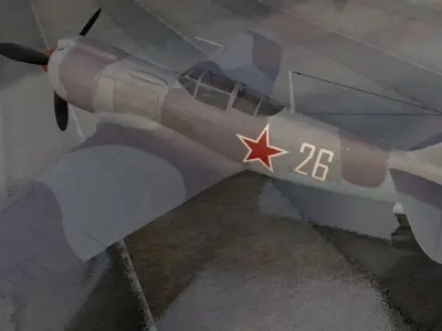 Lavochkin La-5FN 3D model