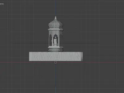 Ramadan Special Lamp 3D Model Free 3D model