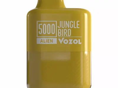 Vozol Alien 5000 Jungle Bird - 4K PBR Low-poly 3D model