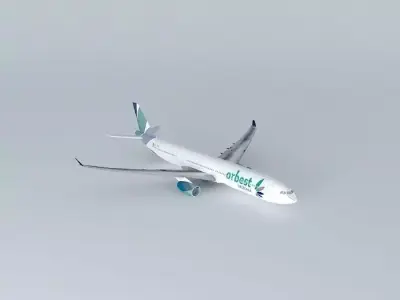 Orbest Orizonia Airlines Airbus A330 300 Free 3D model