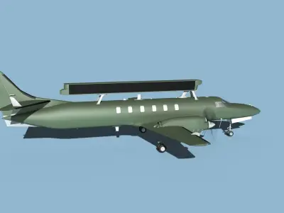 Swearingen RC-26 Condor V04 3D model