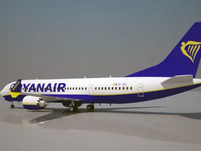 Ryanair 737 MAX 200 3D model