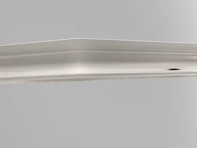 molding f ceiling light with shade Free 3D model