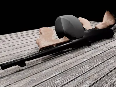 Mob weapons Free low-poly 3D model