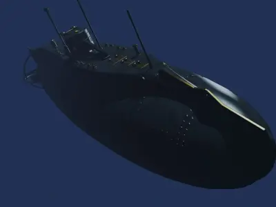 Holland sub model 3D model