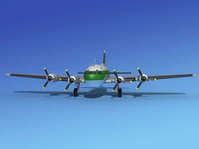 Boeing 307 Stratoliner Murphys Oil Expedition 3D model