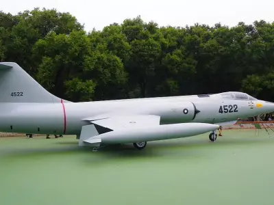 Lockheed F-104 Starfighter 3D model