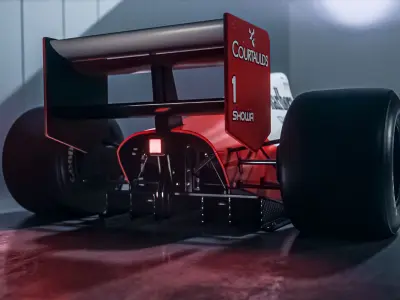 McLaren MP4-5 Free 3D model