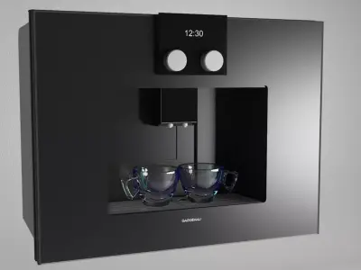 Espresso machine Gaggenau 3D model