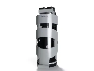 Sci-Fi Military Grenade - PBR Game Ready 3D model