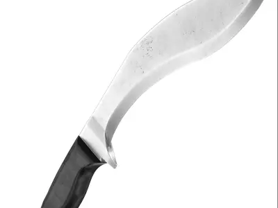 battle knife v13 3D model