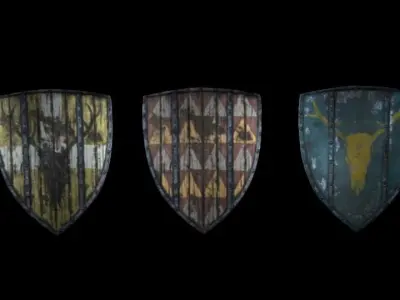 shield for honor Free 3D model