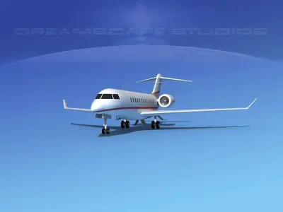 Bombardier Global Express 6000 V13 3D model