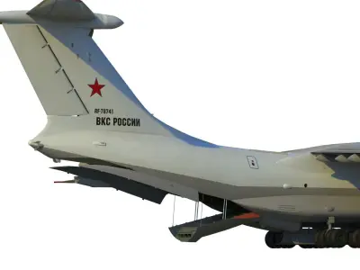 Il-78 M-90A refueling tanker 3D model