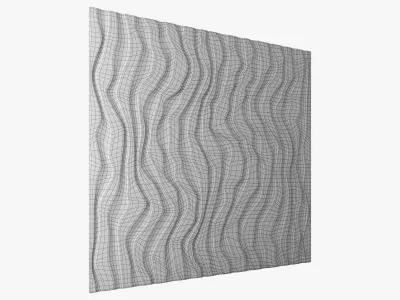 wave wall 21 3D model