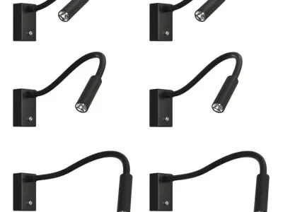 Wall Lamps for Reading 3D model