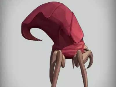 Spider Enemy 3 Stylized Creature Low-poly 3D model