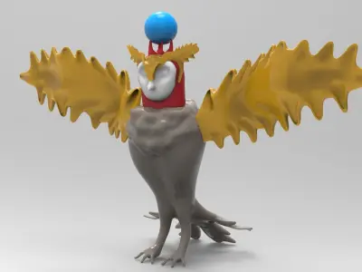 King Owl  3D model