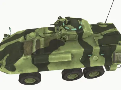 Grizzly Low-poly 3D model