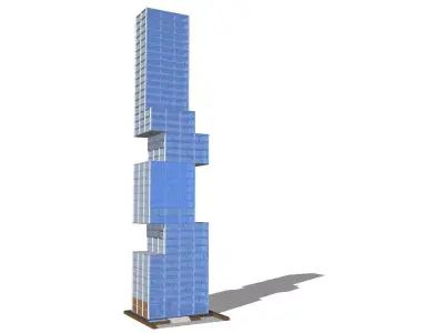 Commercial high-rise 04 3D model