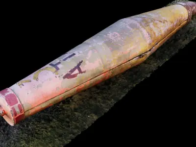 buoy on lawn 3D model