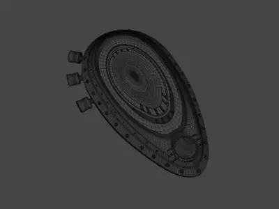 Men In Black 3 Time Jump Device 3D model