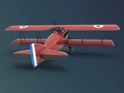 SPAD S XIII 3D model