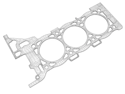 Cylinder Head Gasket 3D model