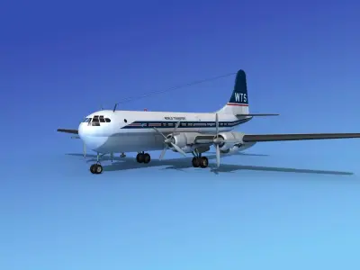 Boeing 377 World Transport 3D model