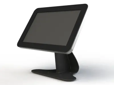 POS terminal monitor 10 inches 3D model