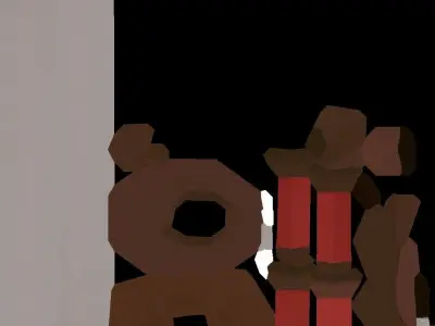 Low Poly Fantasy Sword R-Two For Cute Game Low-poly 3D model