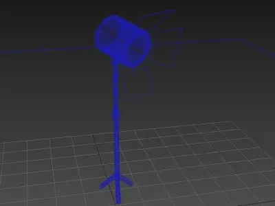 Studio Spot Light 3D model