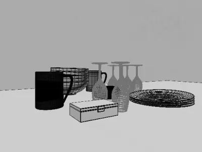 High Quality Realistic Props - Interior Design Free 3D model