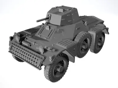 Ferret Scout car 3D print model