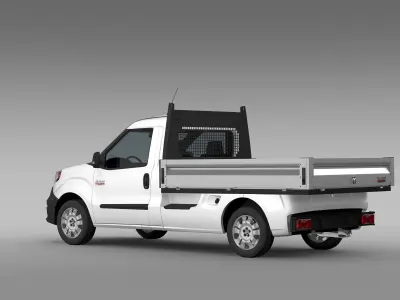Ram ProMaster City Tipper 2017 3D model