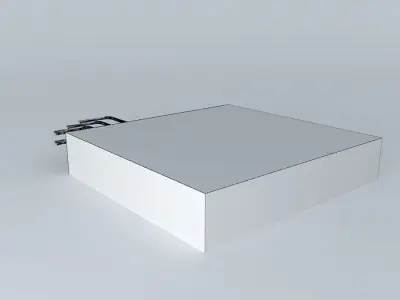 Cisco Top of Rack Catalyst 4900 3D model