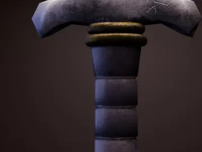 Medieval Dagger 3D - LowPoly Low-poly 3D model