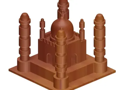 Baby Palace Toy 3D model