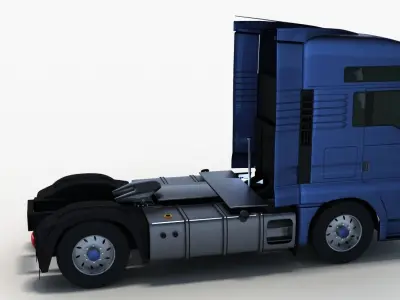 MAN TGX XXL SLEEPER 3D model