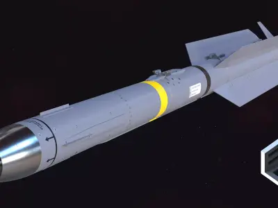 IRIS-T  AIM-2000 3D model