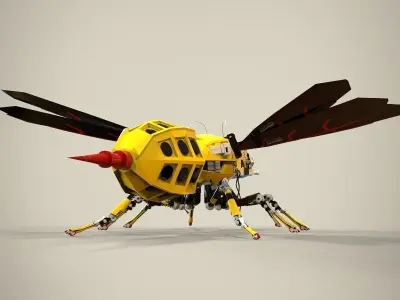 Robotic Bee 3D model