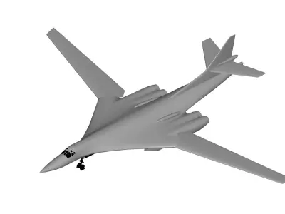 Tupolev Tu-160 3D model